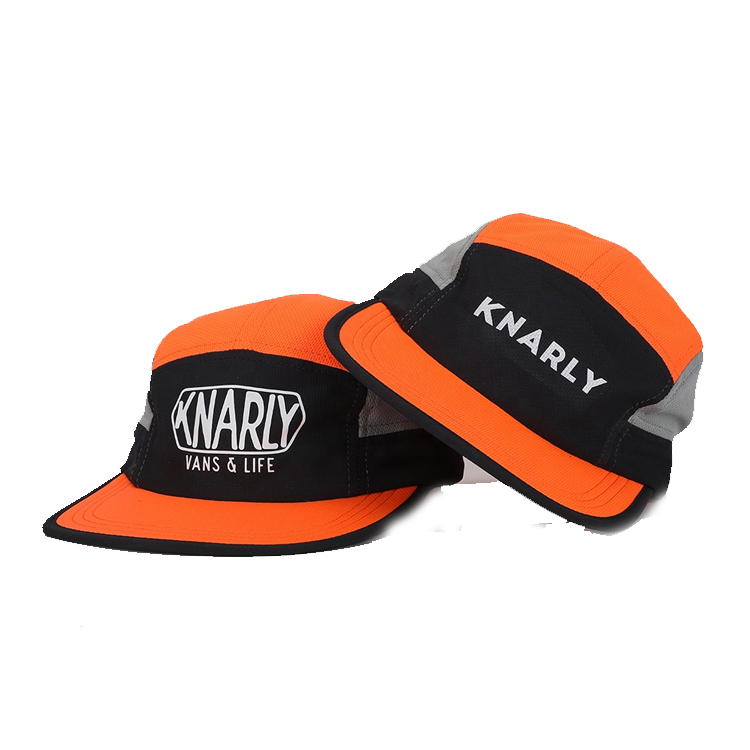 Tasarım Nakış Logo Her Yerine Baskı 5 Panel Kamp Şapkası