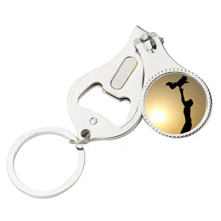 Katlanabilir El Ayak Açıcı Anahtarlık Tırnak Makası Tırnak Kesiciler