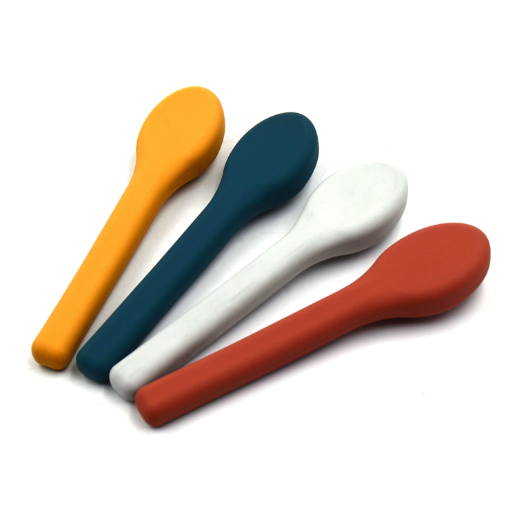 Yüksek Kaliteli Kamp Seyahat Çatal Bıçak Takımı Silikon Taşınabilir