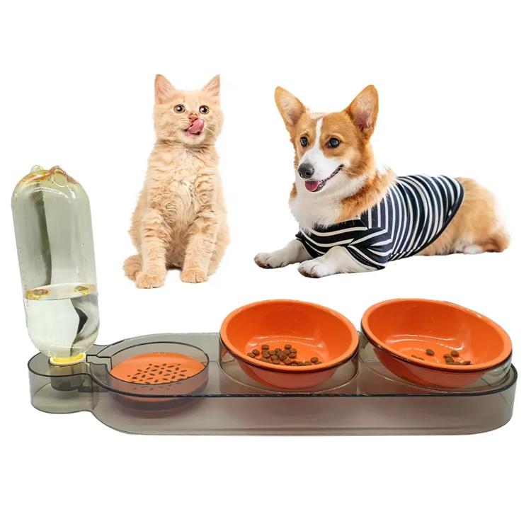 Profesyonel Tasarım Kedi Köpek Yemek Besleme Kasesi Pet Besleyici